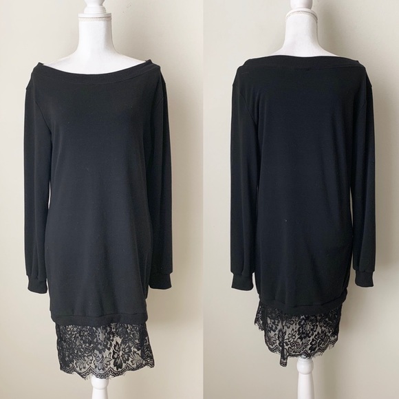 Gagaopt Dresses & Skirts - Black Long Sleeve Sweater dress